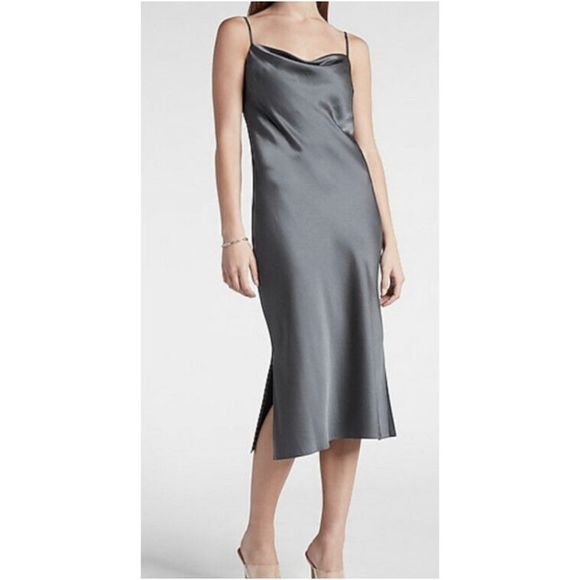 Express Dresses & Skirts - EXPRESS SATIN SLIP DRESS